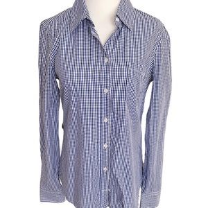 ARTIZIA TALULA NEW CONDITION BUTTON DOWN CHECKERED SHIRT. SIZE MEDIUM